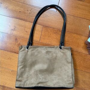 Chic Brown Suede Women's Tote Bag